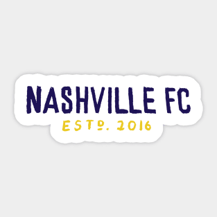 Nashvilleeee SC 06 Sticker